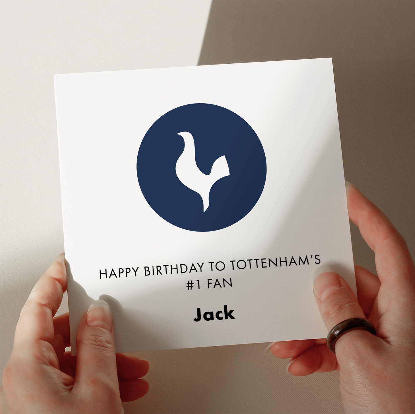 Tottenham Birthday Card