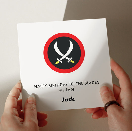 Sheffield United Birthday Card