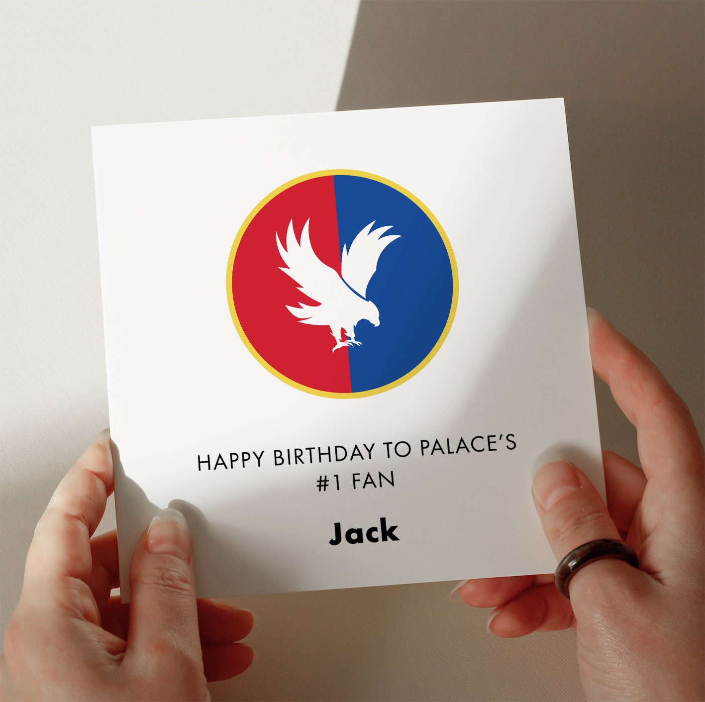 Crystal Palace Birthday Card