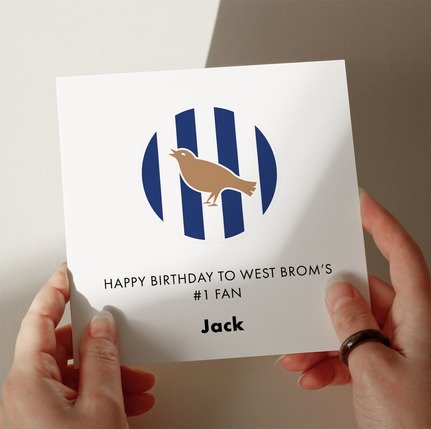 West Brom birthday card