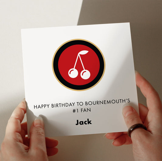 Bournemouth Football Card