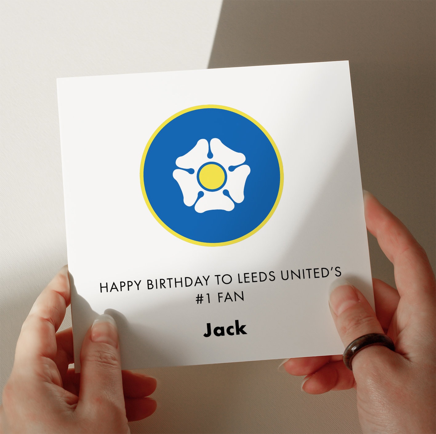 Leeds Birthday Card