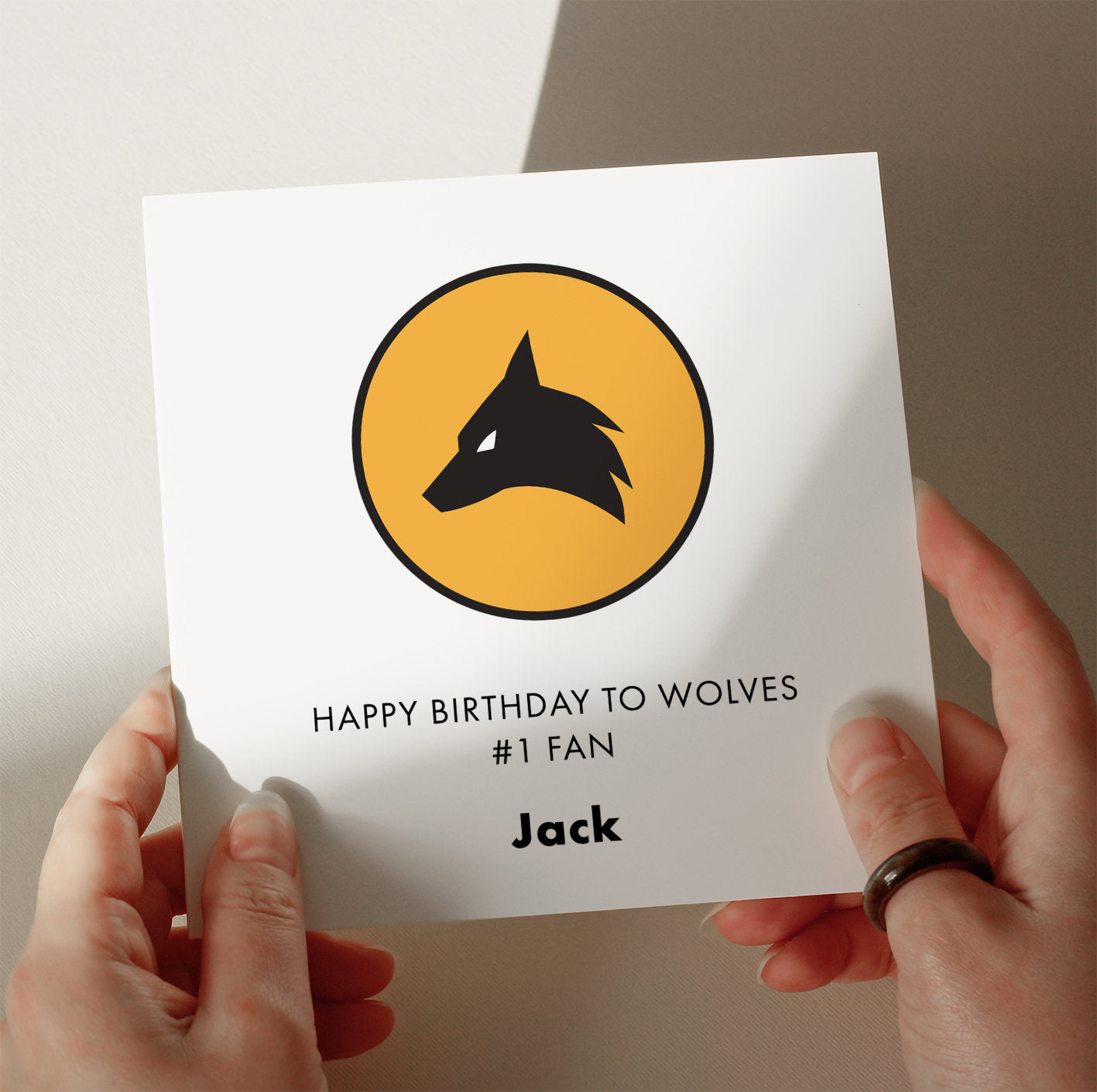 Wolves Birthday Card