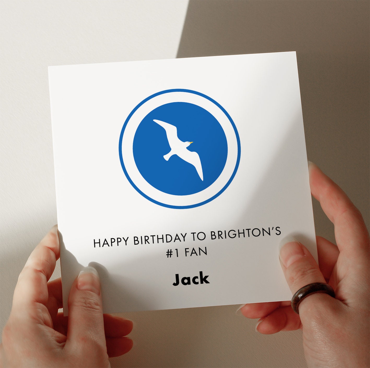 Brighton Football Birthday Card