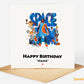 Space Jam Personalised Birthday Card