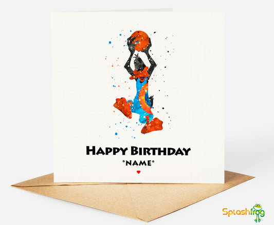 Space Jam - Birthday Card #534