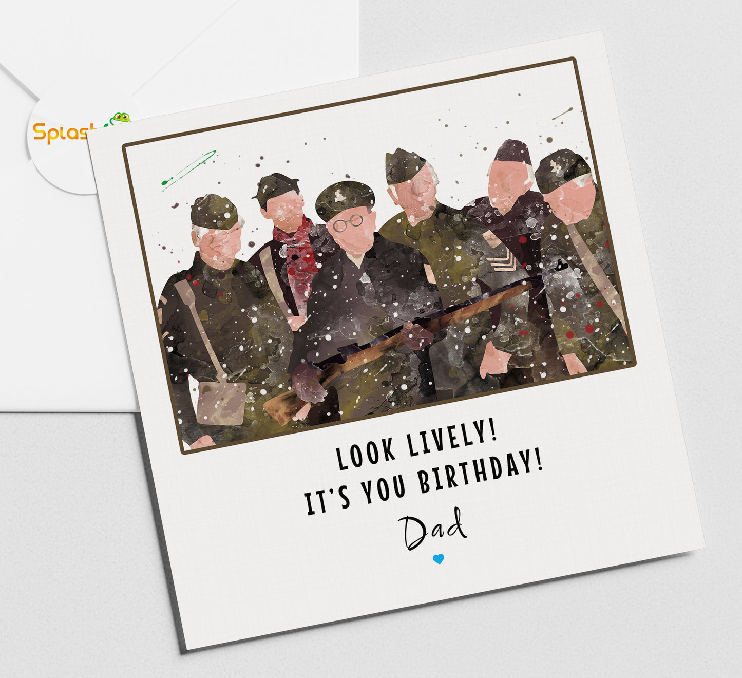 Dads Army Birthday Card