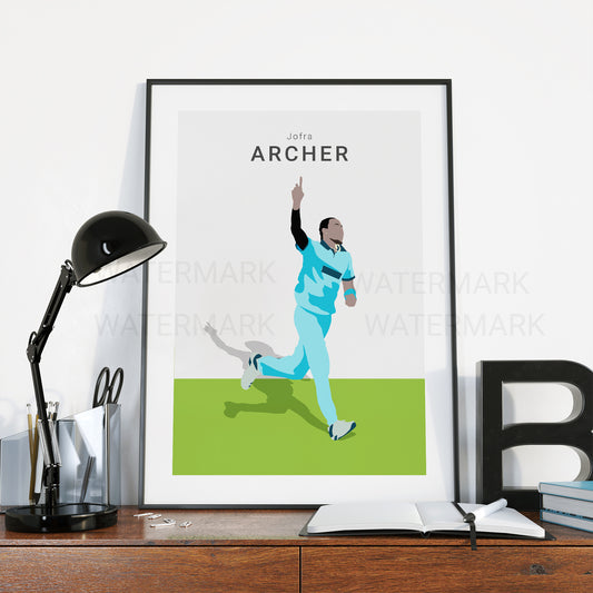 Jofra Archer Print