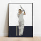 Ian Botham England Cricket - Minimalist Art Print