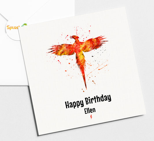 Phoenix - Birthday Card #325