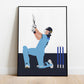 England Cricket | Ben Stokes - Minimalist Art Print