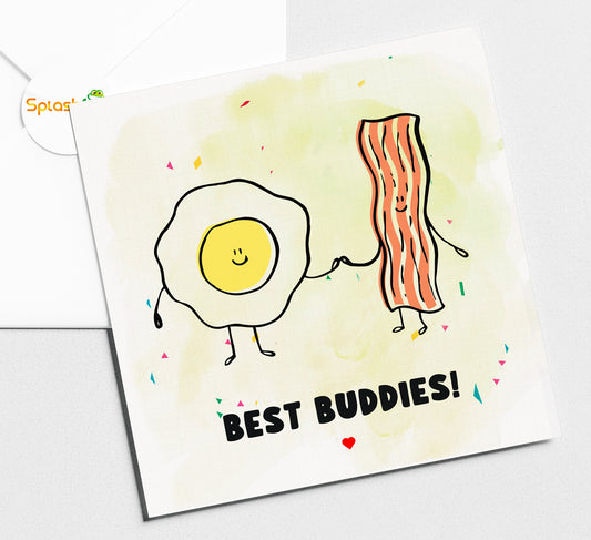 Bacon & Egg - Birthday Card #392
