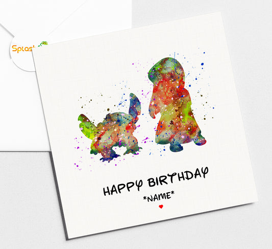 Lilo & Stitch - Birthday Card #397