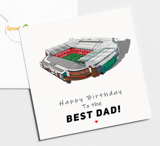 Old Trafford -  Birthday Card #SF17