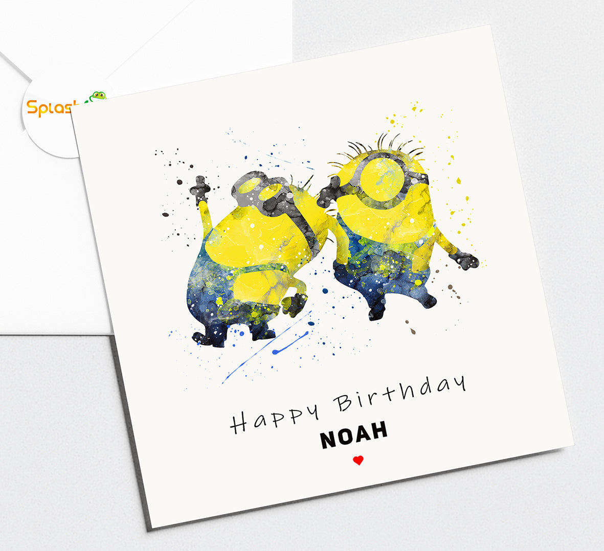 Minions - Birthday Card #SF20