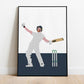 England Cricket | Ben Stokes Ashes - Minimalist Art Print