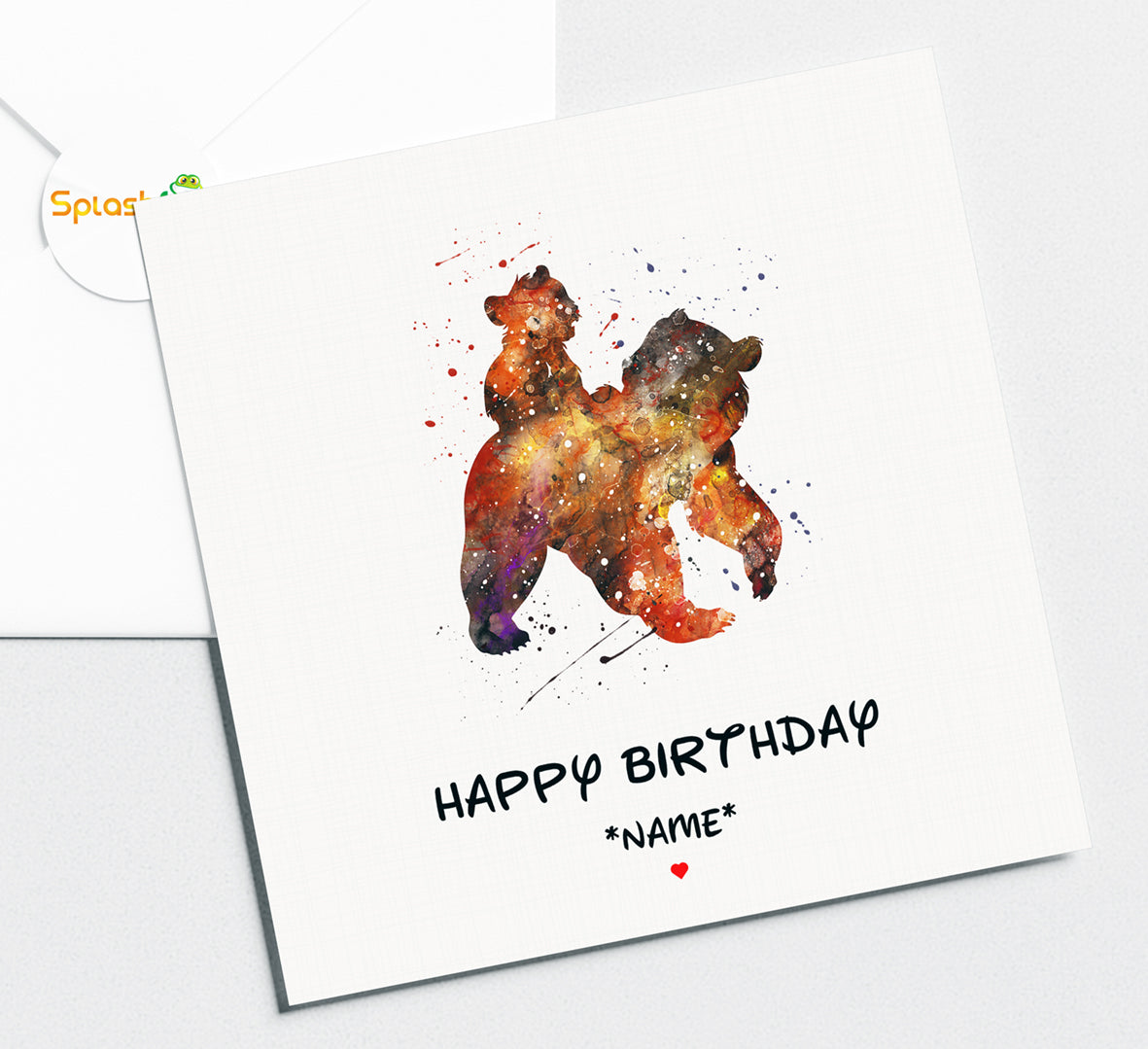 Brother Bear - Birthday Card #334