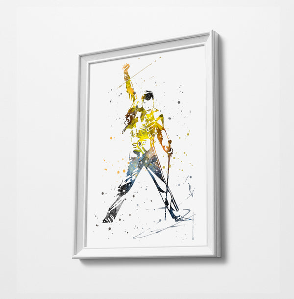 Freddie Mercury Art Print