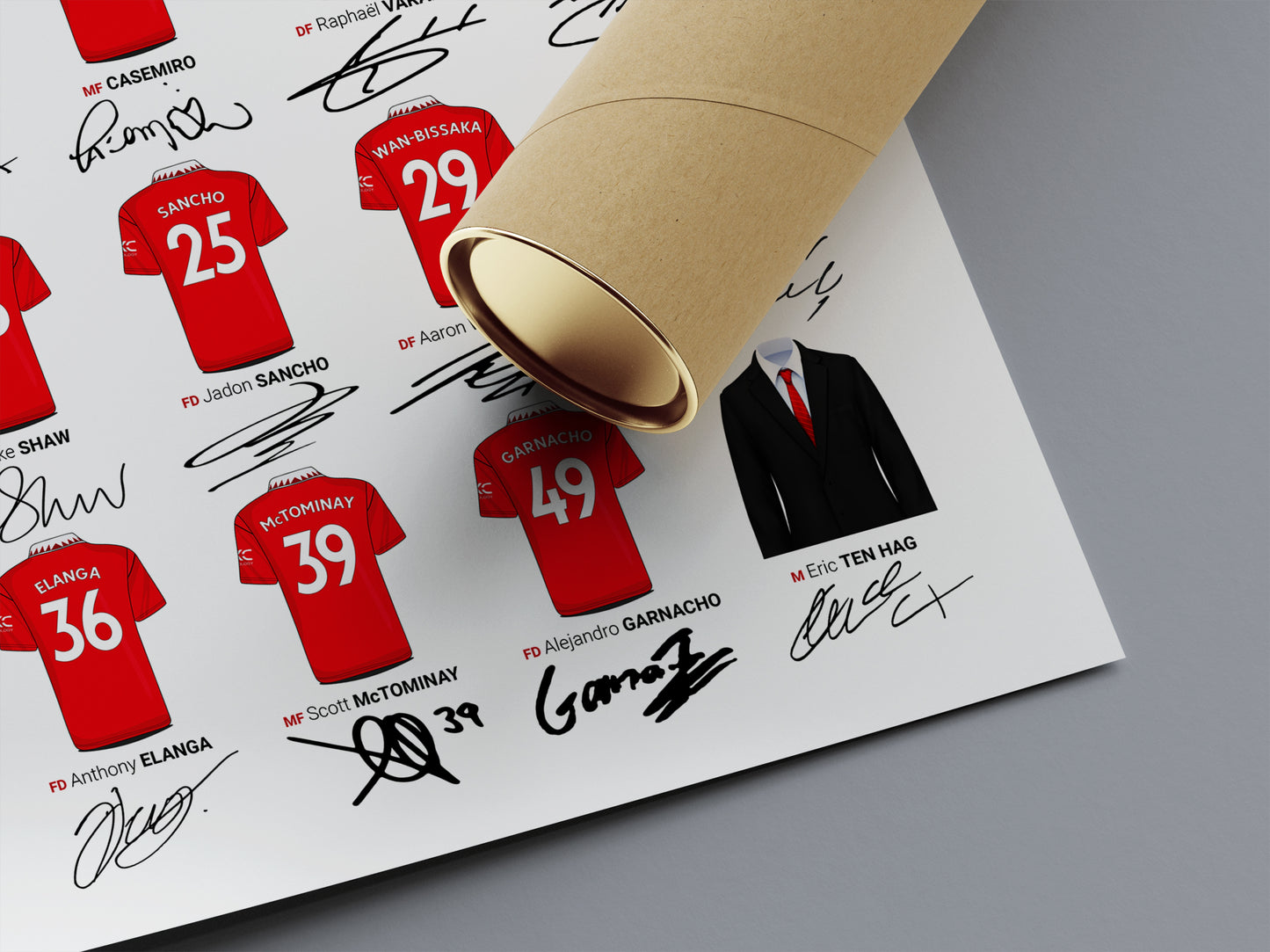 Manchester United - 2022/23 Print