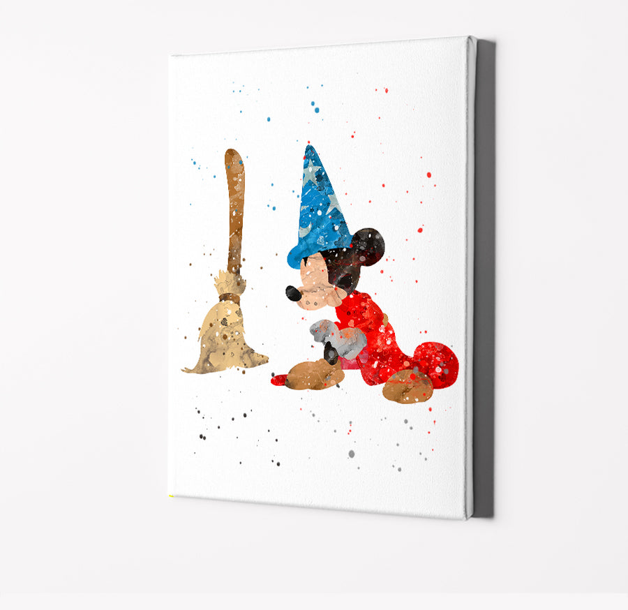 Mickey Mouse - Watercolor Art Print