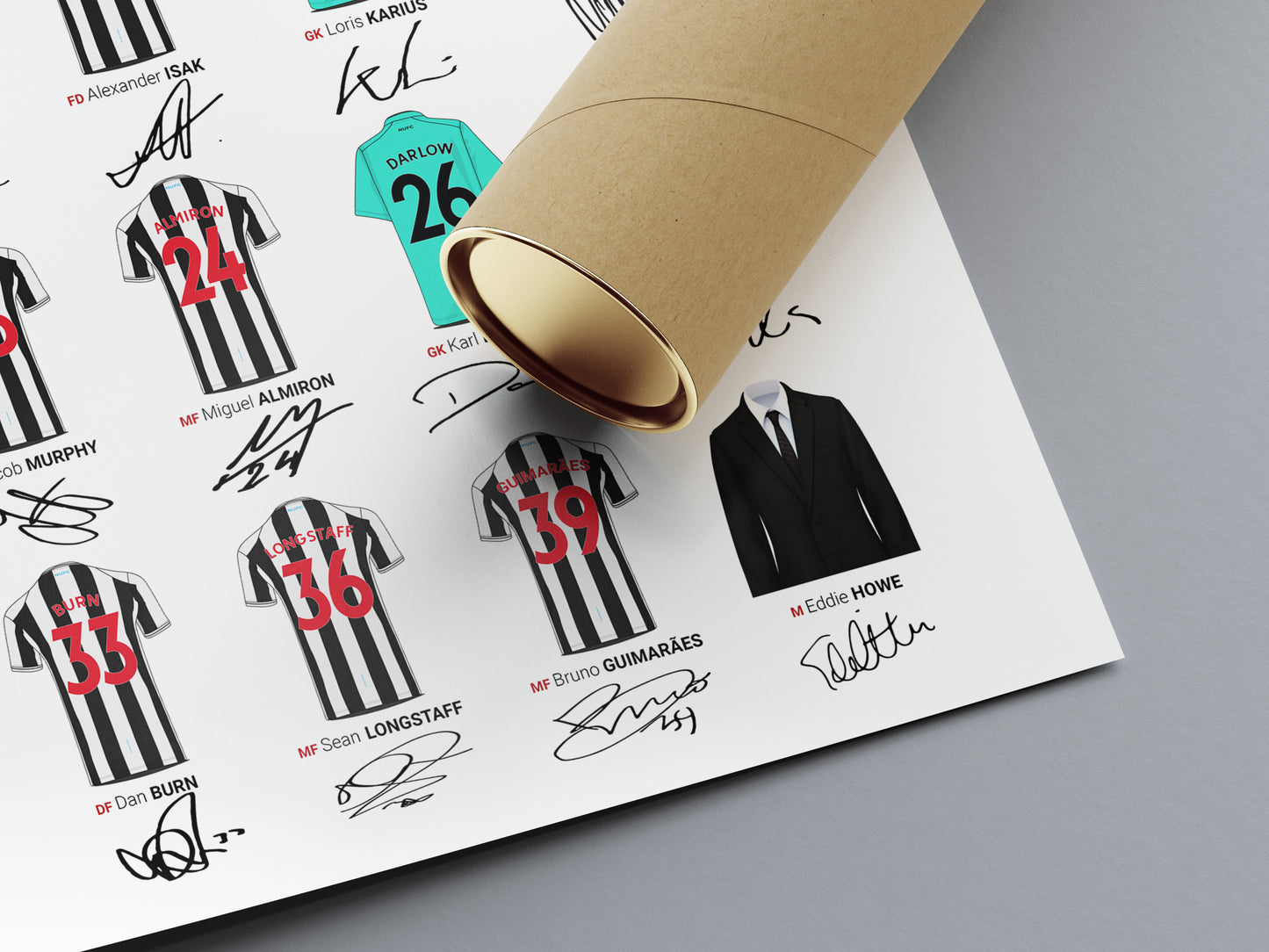 Newcastle Squad - 2022/23 Print