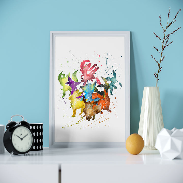 Pokemon Art Print