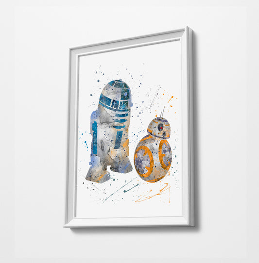 Star Wars - BB8 and R2-D2