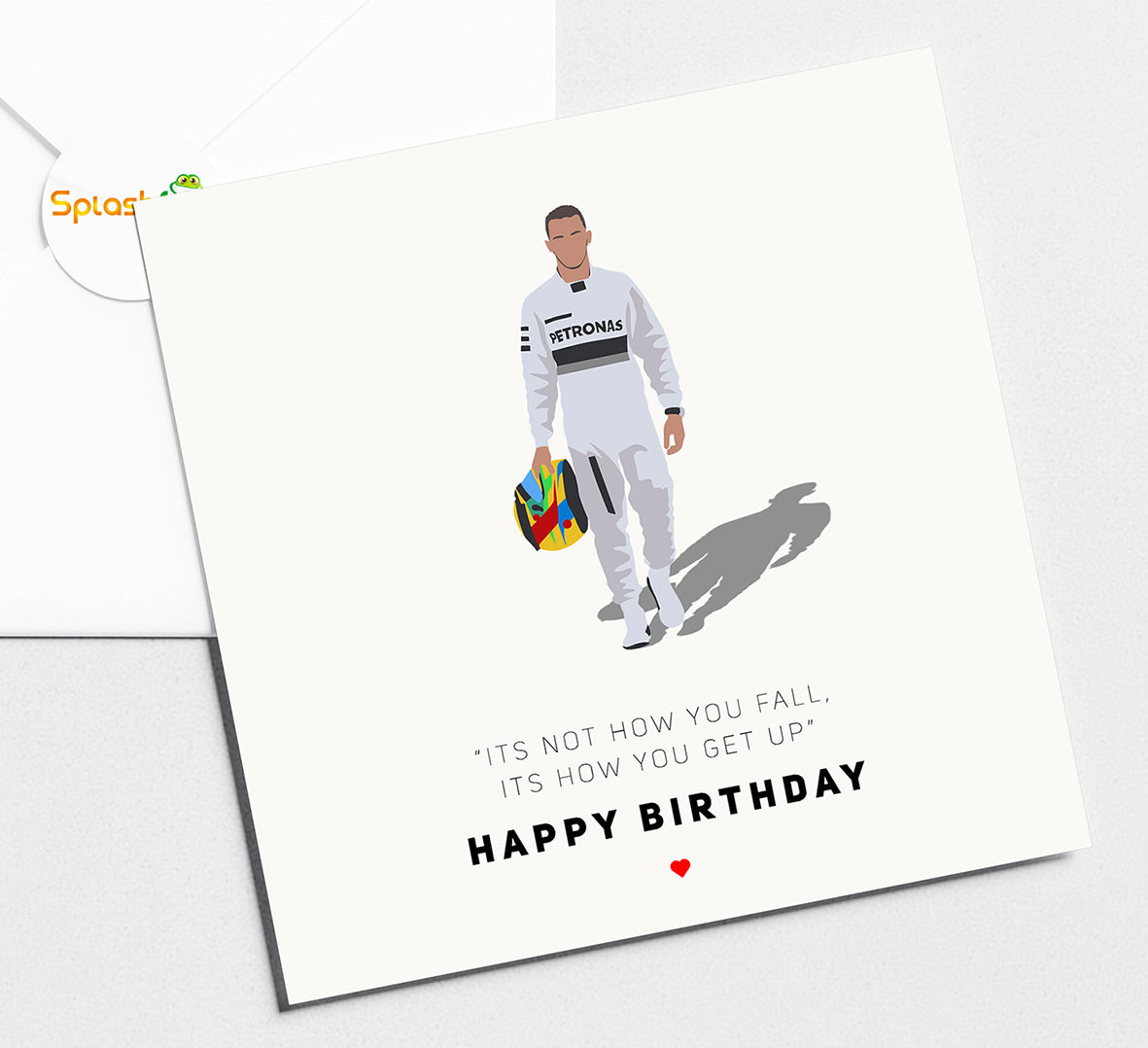 Lewis Hamilton - Birthday Card #SF02