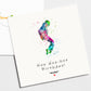 Michael Jackson Birthday Card, Fully personalised card by Splashfrog
