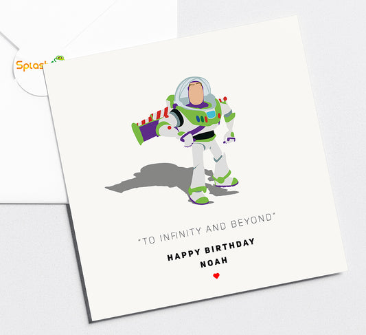 Buzz Lightyear - Birthday Card SF08