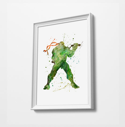 Michelangelo Print | Teenage Mutant Ninja Turtles