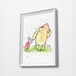 Winnie the Pooh Art Print , Tigger from Winnie the Pooh Watercolor Artwork Art Print