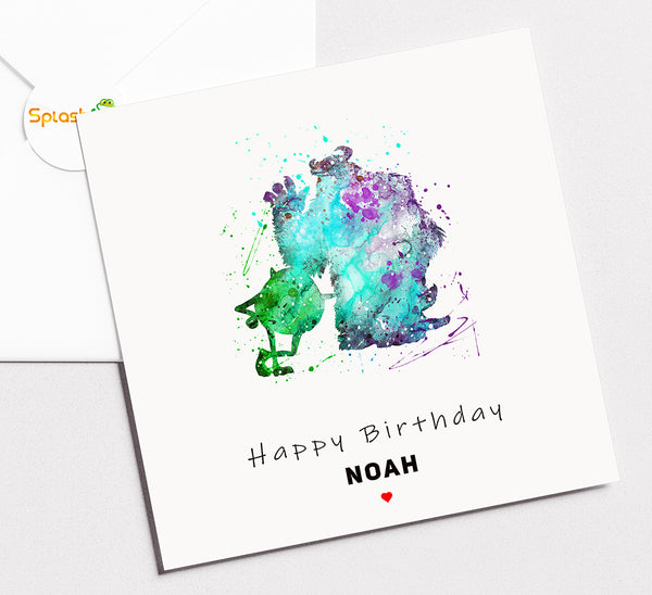 Monsters Inc - Birthday Card #SF19