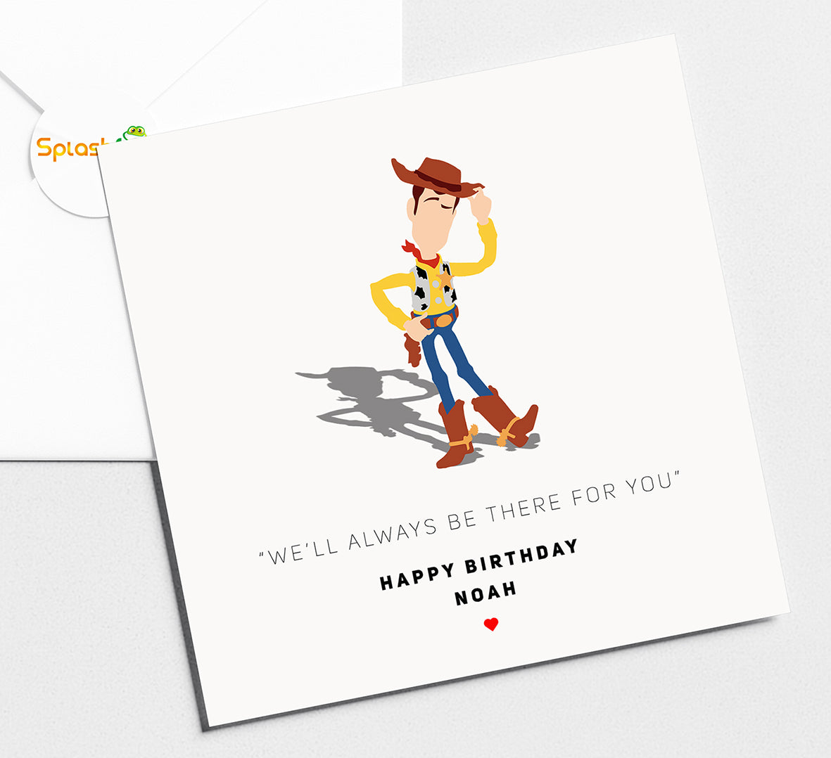 Woody Toy Story - Birthday Card #SF07