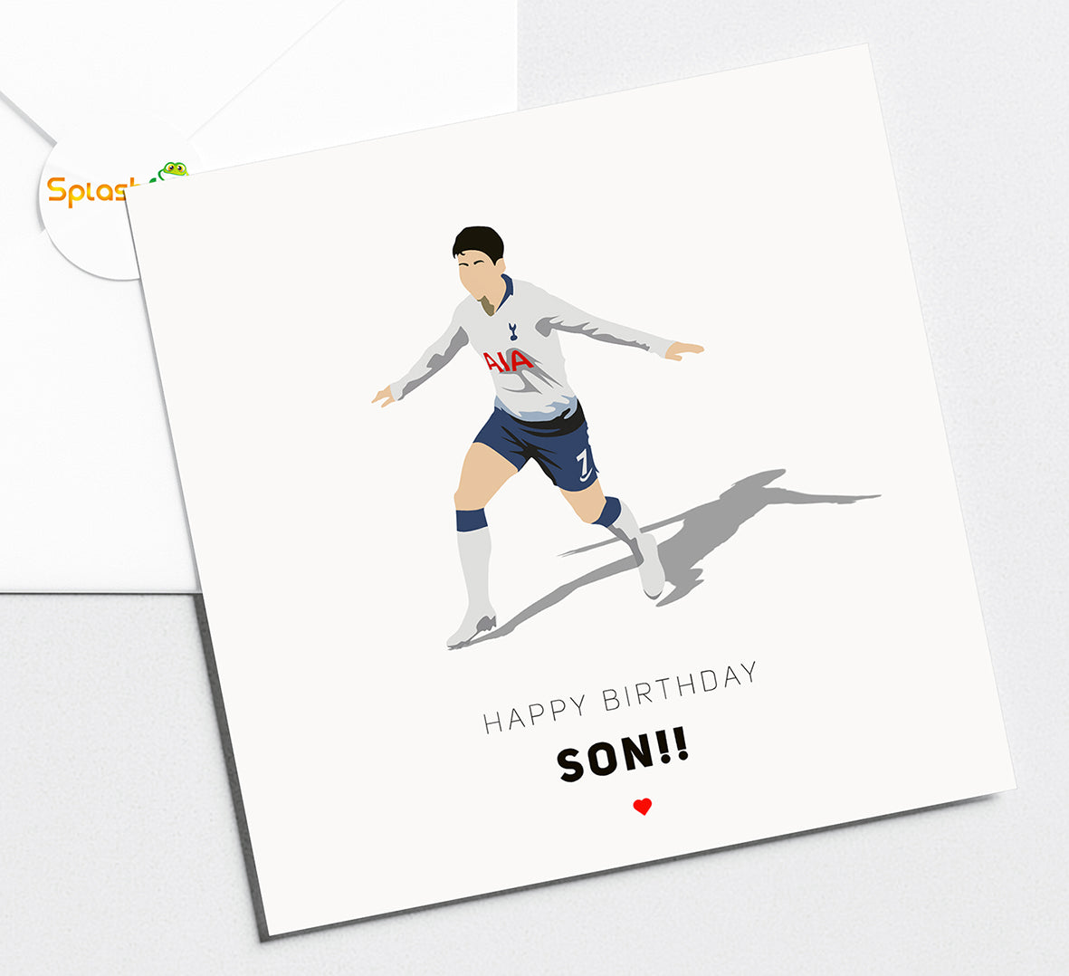 Son Heung-min - Tottenham Birthday Card #SF12