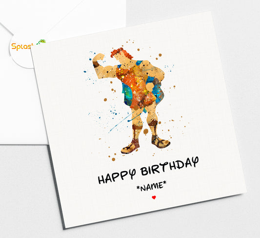 Hercules - Birthday Card #356
