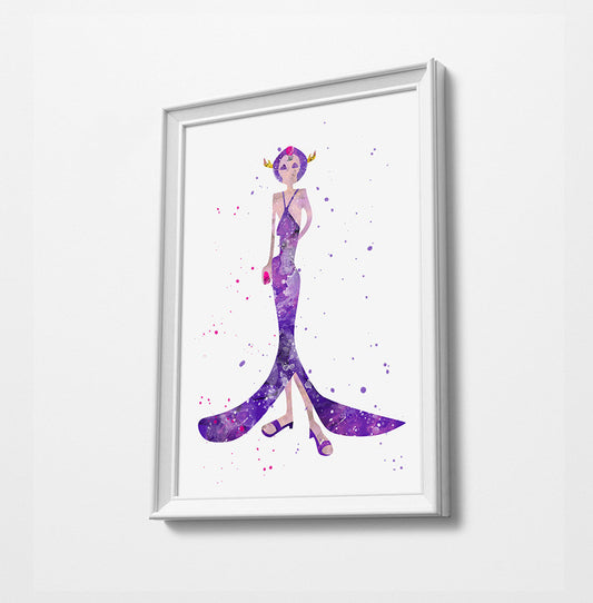 Emperors New Groove Minimalist Watercolor Art Print Poster Gift Idea For Him Or Her | Movie Poster Print Artwork