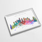 Los Angeles Skyline Art Print  | Minimalist Watercolor Art Print Poster Gift Idea For Him Or Her | Wall Art | City Skyline | City Prints