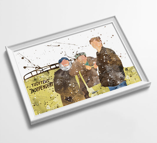 Only Fools and Horses | Del Boy & Rodney | Artwork | Minimalist Watercolor Art Print Poster Gift Idea For Him Or Her | TV show Print