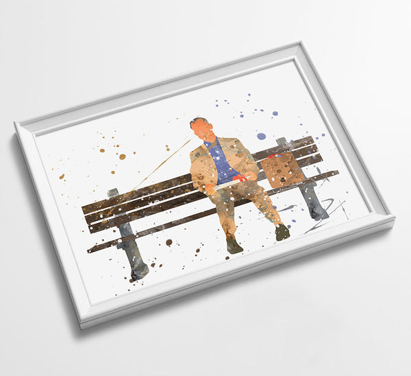 Movie Minimalist Watercolor Art Print Poster Gift Idea For Him Or Her | Movie Artwork