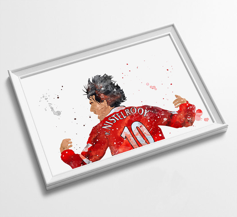 Classic Ruud Minimalist Watercolor Art Print Poster Gift Idea For Him Or Her | Football | Soccer