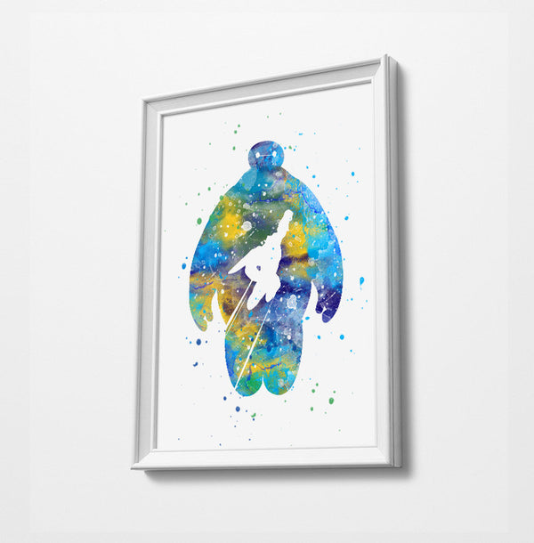 Minimalist Watercolor Art Print Poster Gift Idea For Him Or Her | Nursery Art | Disney Prints