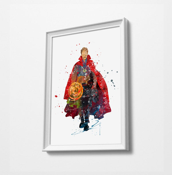 Movie Minimalist Watercolor Art Print Poster Gift Idea For Him Or Her | Movie Artwork