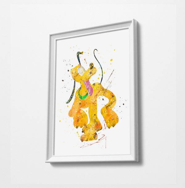 Minimalist Watercolor Art Print Poster Gift Idea For Him Or Her |