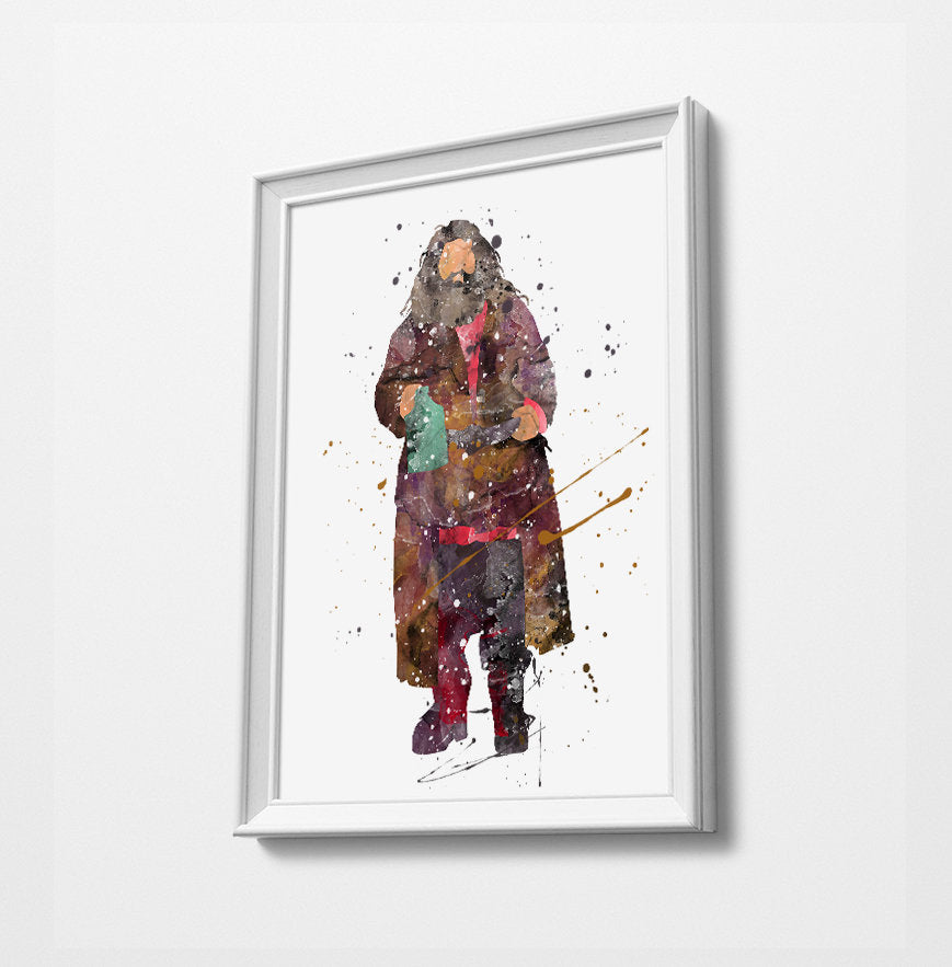 Movie Minimalist Watercolor Art Print Poster Gift Idea For Him Or Her | Movie Artwork