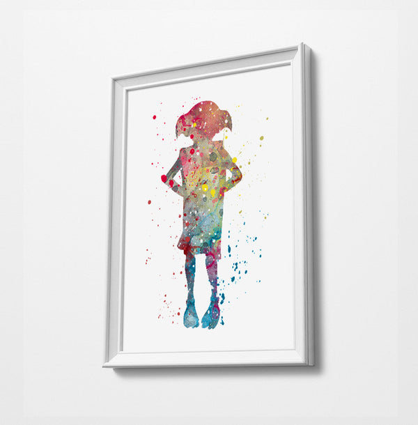 Movie Minimalist Watercolor Art Print Poster Gift Idea For Him Or Her | Movie Artwork