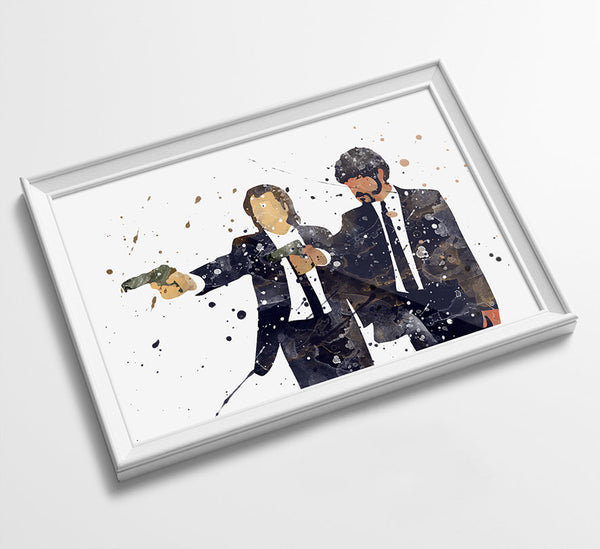 Movie Minimalist Watercolor Art Print Poster Gift Idea For Him Or Her | Movie Artwork