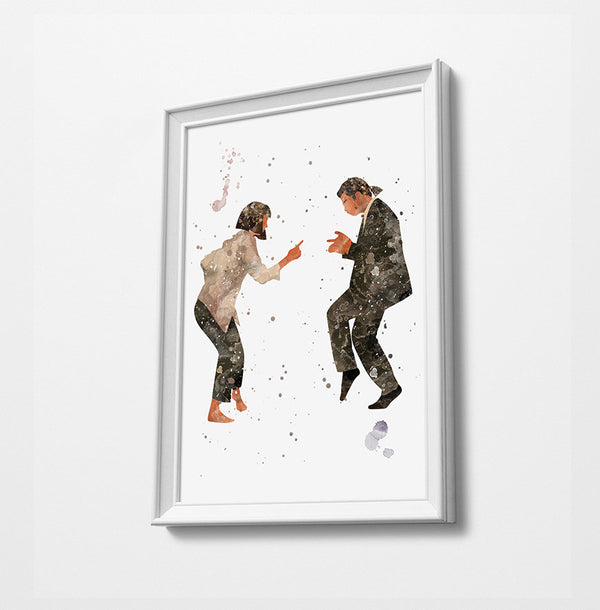 Movie Minimalist Watercolor Art Print Poster Gift Idea For Him Or Her | Movie Artwork