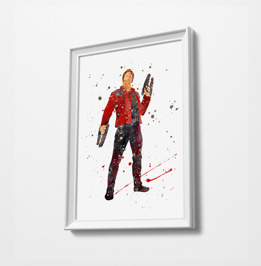 Movie Minimalist Watercolor Art Print Poster Gift Idea For Him Or Her | Movie Artwork