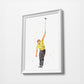 Jack &#39;86 | Minimalist Watercolor Art Print Poster Gift Idea For Him Or Her | Golf